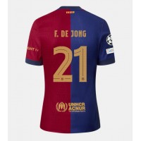 Maglie da calcio Barcelona Frenkie de Jong #21 Prima Maglia 2024-25 Manica Corta